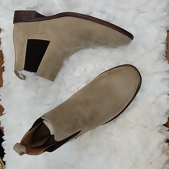 Jousen Shoes Jousen Mushroom 0 Suede Chelsea Boots Non Skid Rubber